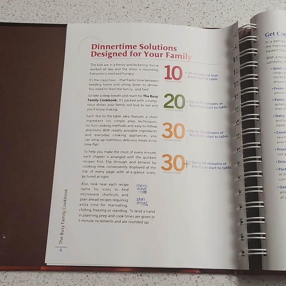 Taste of Home Brand NEW Busy Family Cookbook